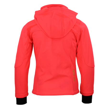 Blouson softshell fille fanne Jaune+Noir/jaune+Noir/orange+Orange 14 - vertbaudet enfant 
