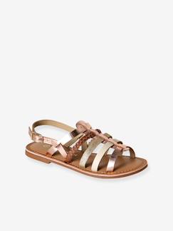 Chaussures-Chaussures fille 23-38-Sandales fille cuir multi brides