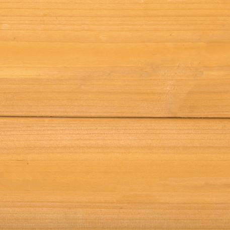 Bac à sable carré en bois pour enfants 4 assises en coin et film protection 109 x 109 x 19,8 cm bois naturel Beige 5 - vertbaudet enfant 
