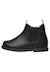 Bottines en cuir nappa à fermeture éclair winter wood Noir- 3 - vertbaudet enfant 