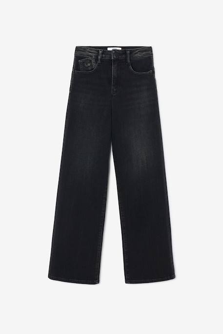 Jeans droite pulp slim, longueur 34 Black / black 1 - vertbaudet enfant 
