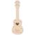 Ukulélé en bois Ma mélodie Beige, rouge, vert 2 - vertbaudet enfant 