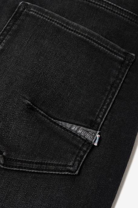 Jeans droite blue jogg, longueur 34 Black / black 6 - vertbaudet enfant 