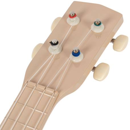 Ukulélé en bois Ma mélodie Beige, rouge, vert 5 - vertbaudet enfant 