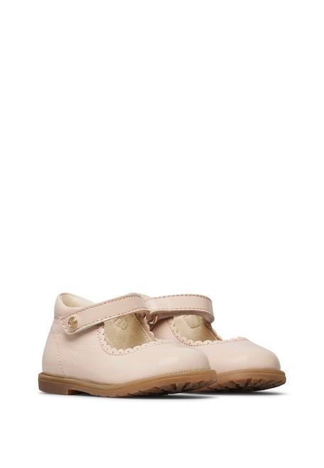Ballerines en vernis plinpi 2 Noir-+Rose- 7 - vertbaudet enfant 