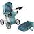 Poupées landau combiné leni - étoiles turquoise Bleu 4 - vertbaudet enfant 