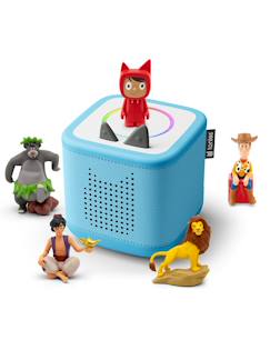 Jouet-Livres-Coffret toniebox 2 Disney avec le Roi Lion, Baloo, Aladdin et Woody