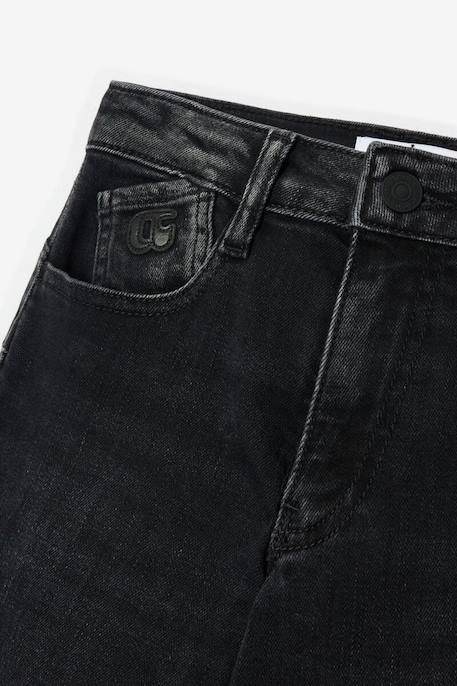 Jeans droite pulp slim, longueur 34 Black / black 2 - vertbaudet enfant 