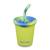 Gobelet en inox 296 ml avec couvercle à paille juicy pear Multi-coloured 1 - vertbaudet enfant 