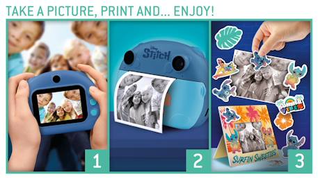 Hi tech appareil photo print cam stitch MULTICOLORE 5 - vertbaudet enfant 