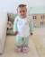 Pyjama doux, joyeux, confortable Vert clair 1 - vertbaudet enfant 
