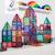 Jeu de construction magnétique pastel méga paquet, 202 pièces Pastel 2 - vertbaudet enfant 
