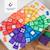 Jeu de construction magnétique arc-en-ciel pack de creative, 102 pièces Arc-en-ciel 2 - vertbaudet enfant 