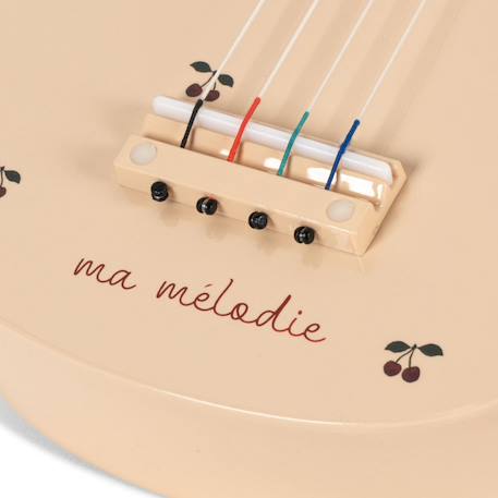 Ukulélé en bois Ma mélodie Beige, rouge, vert 4 - vertbaudet enfant 