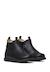 Bottines en cuir nappa à fermeture éclair winter wood Noir- 2 - vertbaudet enfant 