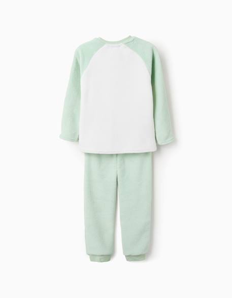 Pyjama doux, joyeux, confortable Vert clair 3 - vertbaudet enfant 