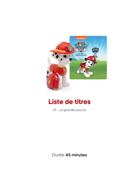 Tonies toniebox 2 pack boite à histoire pour enfant 1 à 9 ans, robuste & facile à utiliser, la pat' patrouille, 4 figurines, bleu ciel MULTICOLORE 5 - vertbaudet enfant 