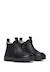 Bottines en cuir de veau lamé tarbell Noir- 2 - vertbaudet enfant 