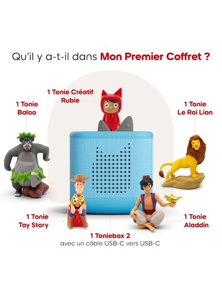 Tonies Figurine Raiponce – Histoire Audio + Chansons – 30 Min – Dès 4 Ans – Toniebox Non Incluse