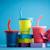 Gobelet en inox 296 ml avec couvercle à paille juicy pear Multi-coloured 4 - vertbaudet enfant 