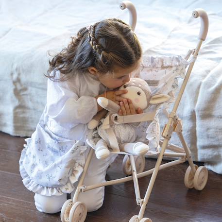 Poussette pour poupée Blanc, beige 6 - vertbaudet enfant 