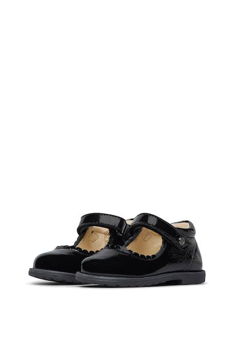 Ballerines en vernis plinpi 2 Noir-+Rose- 5 - vertbaudet enfant 
