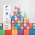 Jeu de construction magnétique arc-en-ciel pack de démarrage, 60 pièces Arc-en-ciel 4 - vertbaudet enfant 