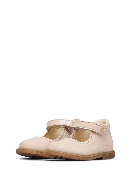 Ballerines en vernis plinpi 2 Noir-+Rose- 10 - vertbaudet enfant 