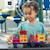 Jeu de construction magnétique arc-en-ciel paquet de transport, 50 pièces Arc-en-ciel 4 - vertbaudet enfant 