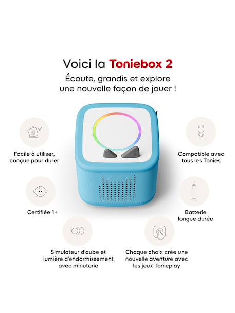 Coffret Toniebox 2 Disney avec Le Roi Lion et Baloo MULTICOLORE 6 - vertbaudet enfant 