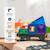 Jeu de construction magnétique arc-en-ciel paquet de transport, 50 pièces Arc-en-ciel 3 - vertbaudet enfant 