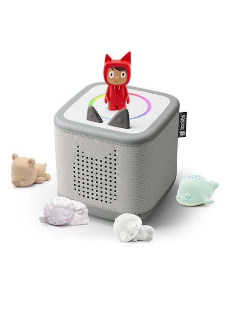 Tonies toniebox 2 pack boite à histoire pour enfant 1 à 9 ans, robuste & facile à utiliser, les copains du dodo, 4 figurines, gris lune MULTICOLORE 1 - vertbaudet enfant 