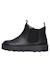Bottines en cuir de veau lamé tarbell Noir- 3 - vertbaudet enfant 