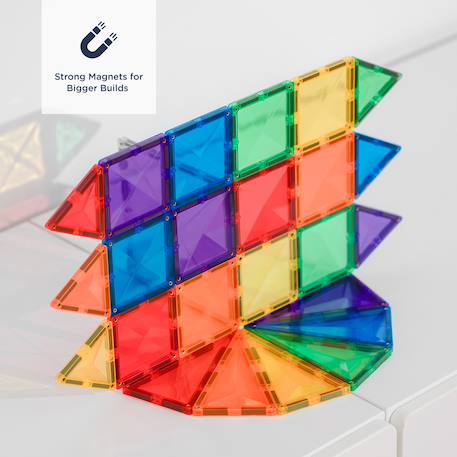 Jeu de construction magnétique arc-en-ciel mini-paquet, 24 pièces Arc-en-ciel 3 - vertbaudet enfant 