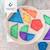 Jeu de construction magnétique arc-en-ciel pack d'extension de forme, 36 pièces Rainbow 2 - vertbaudet enfant 