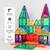 Jeu de construction magnétique arc-en-ciel pack de creative, 102 pièces Arc-en-ciel 3 - vertbaudet enfant 