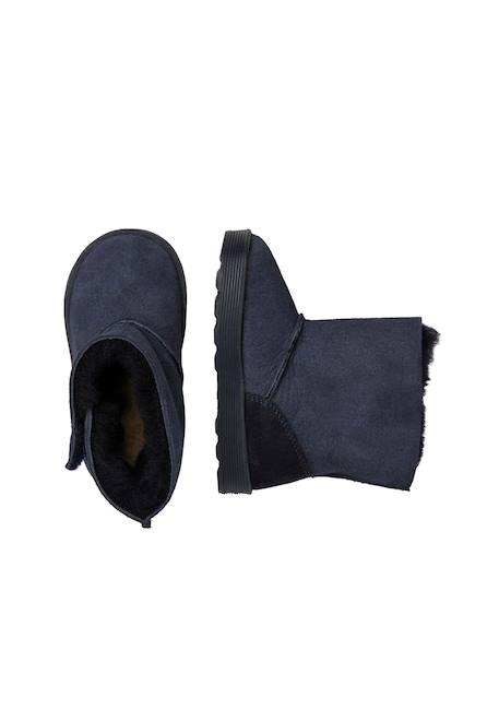 Bottines en suède kurl Cognac-+Marine- 9 - vertbaudet enfant 