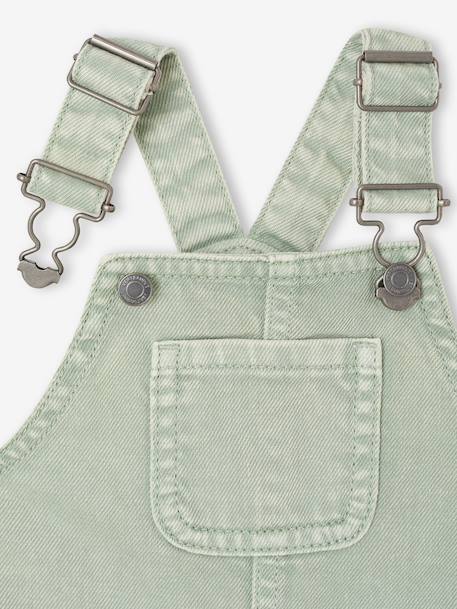 Salopette courte bébé garçon vert d'eau 3 - vertbaudet enfant 