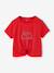 T-shirt fille détail noeud fantaisie écru+rayé bleu+rouge 9 - vertbaudet enfant 