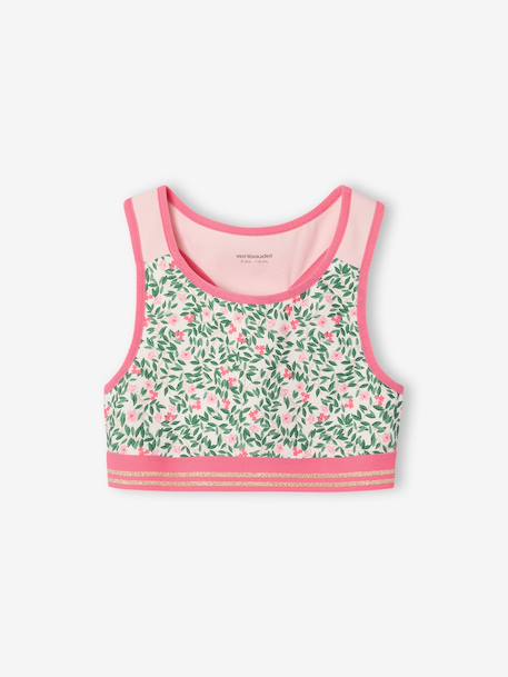 Débardeur fille avec brassière écru 7 - vertbaudet enfant 