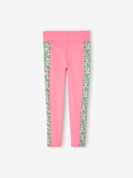 Legging sport fille graphique rose+vert sauge 2 - vertbaudet enfant 