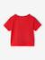 T-shirt fille détail noeud fantaisie écru+rayé bleu+rouge 10 - vertbaudet enfant 
