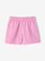Short fille facile à enfiler mauve+vert d'eau 3 - vertbaudet enfant 