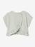 Blouse fille en lin vert sauge 2 - vertbaudet enfant 