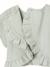 Blouse fille en lin vert sauge 3 - vertbaudet enfant 