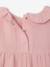 Robe bébé fille en gaze de coton rose 4 - vertbaudet enfant 