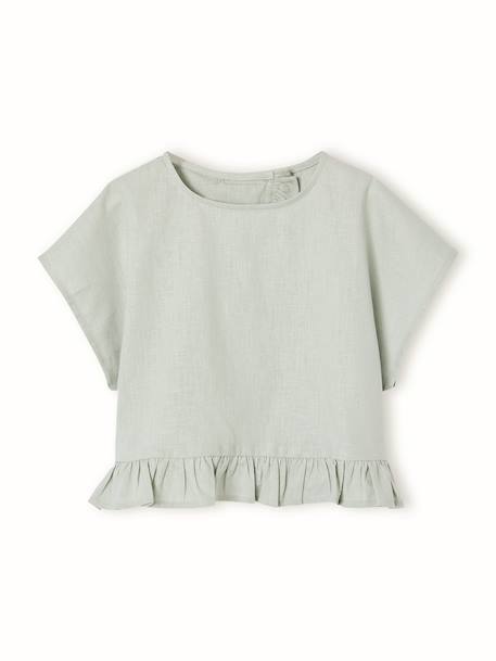 Fille-Blouse fille en lin