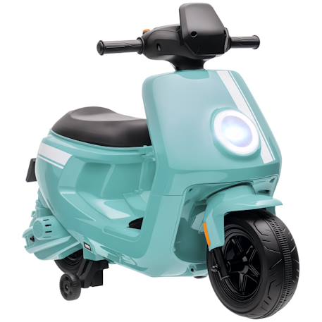 Scooter électrique enfant - moto enfant 6v 25w 2 vitesses 1,5-3 km/h max. - effets sonores lumineux Rouge+Vert 7 - vertbaudet enfant 