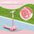 Trottinette enfant trottinette 3 roues lumineuses led hauteur guidon réglable frein à friction arrière Bleu+Rose 12 - vertbaudet enfant 