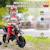 Motocross électrique enfant aprilia rx 125 max. 6 km/h roues auxiliaires amovibles phare effets sonores Blanc+Rouge 10 - vertbaudet enfant 
